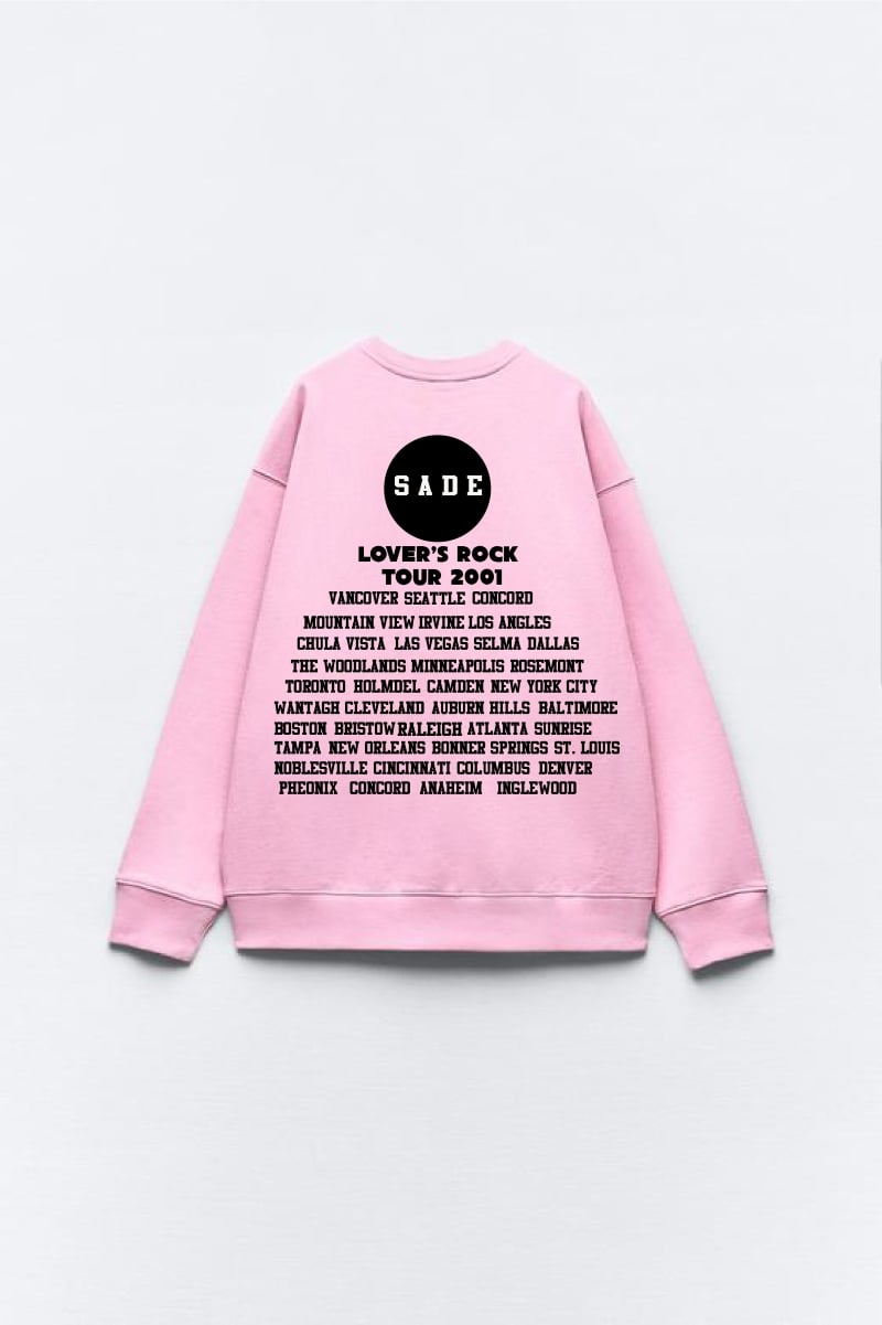 Artmatic- Vintage Sade Tour Sweatshirt 2001