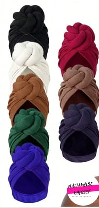Image 1 of  Queen Pre-Tied Head Wraps