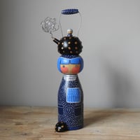 Image 5 of Large Steamy Kettle Girl with mini