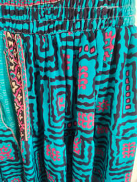 Image 4 of Zara split skirt - turquoise and hot pink