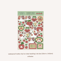 Image 4 of Cherry Field Sticker Sheet Series (3 Vers.) 