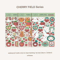 Image 1 of Cherry Field Sticker Sheet Series (3 Vers.) 