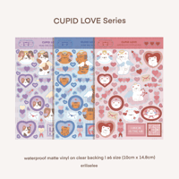 Image 1 of Cupid Love Sticker Sheet Series (3 Vers.) 