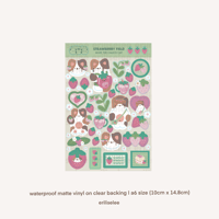 Image 4 of Strawberry Field Sticker Sheet Series (3 Vers.)