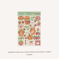 Image 3 of Strawberry Field Sticker Sheet Series (3 Vers.)