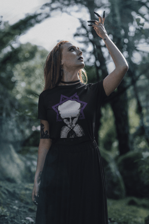 Image of Aleister Crowley Lam T-shirt