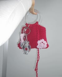Image 1 of Little Red Knitted Bag