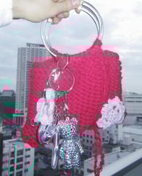 Image 3 of Little Red Knitted Bag