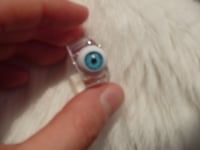 Image 2 of Blue Eyeball Ring