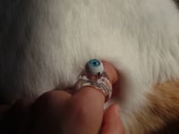 Image 9 of Blue Eyeball Ring