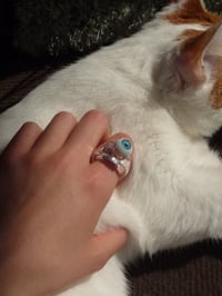 Image 10 of Blue Eyeball Ring