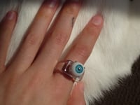 Image 12 of Blue Eyeball Ring