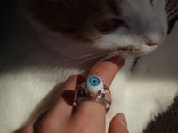 Image 15 of Blue Eyeball Ring