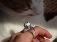 Image 17 of Blue Eyeball Ring