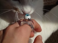 Image 18 of Blue Eyeball Ring