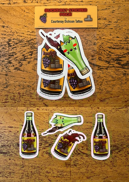 Image of Buckfast Sticker Pack