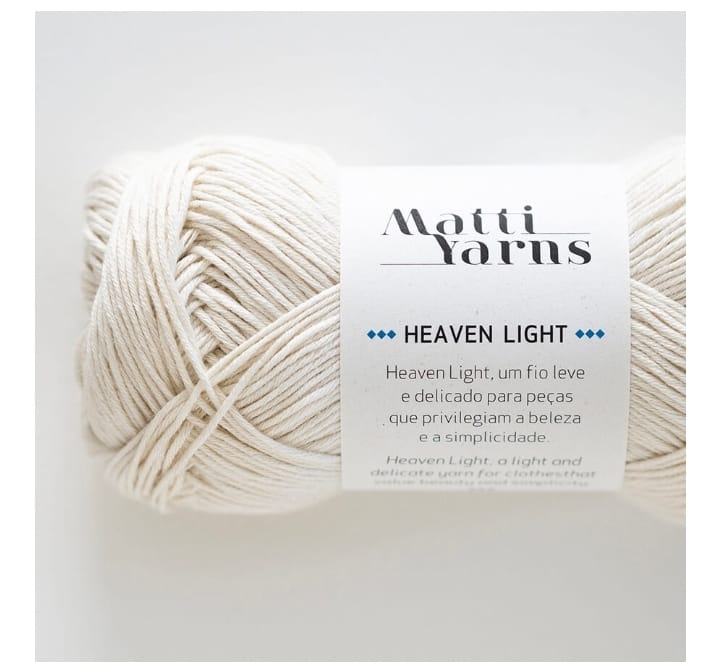 Matti Yarns - Heaven Ligth - Disponível em loja física