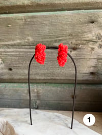 Image 3 of Sugar Bright Red Earrings