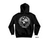 SOVIET COAT OF ARMS HOODIE, BLACK/WHITE