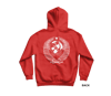 SOVIET COAT OF ARMS HOODIE, RED/WHITE