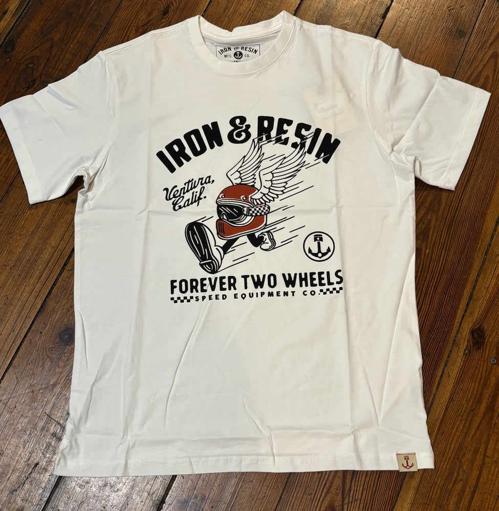 Image of Forever two wheels T-Shirt by Iron&Resin