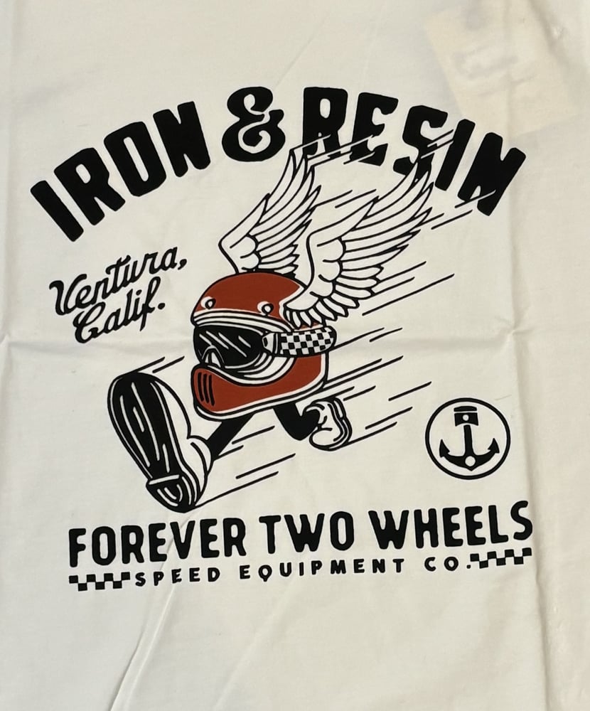 Image of Forever two wheels T-Shirt by Iron&Resin