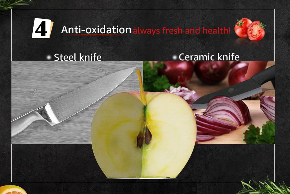 Ceramic Knives Kitchen knives Set 3 4 5 6 inch Chef knife Cook Set Chef Utility Slicer