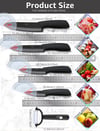 Ceramic Knives Kitchen knives Set 3 4 5 6 inch Chef knife Cook Set Chef Utility Slicer