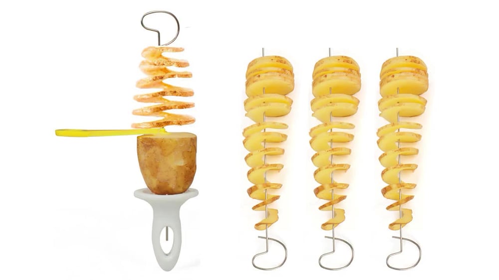 Whirlwind Potato Spiral Cutter Potato Tower Making Machine Vegetable Slicer Creative Vegetable Tools