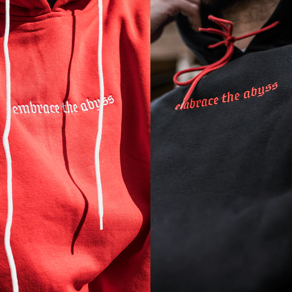 Image of ‘embrace the abyss’ Hoodie