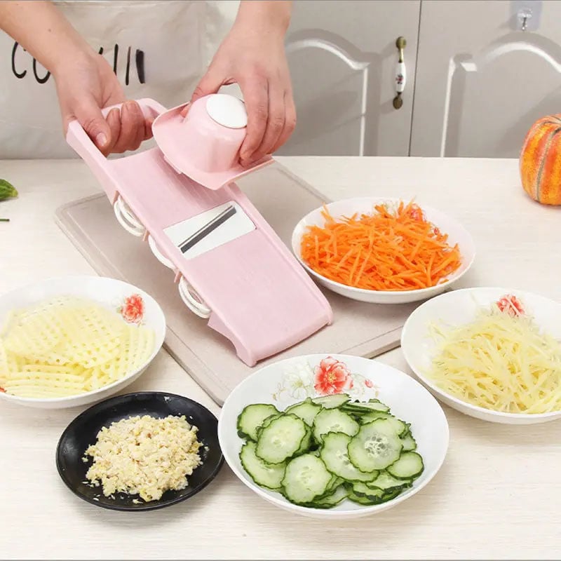 Household Vegetable Cutting Potato Slicer Shredder Multifunctional Fruit Julienne Slicer Grater