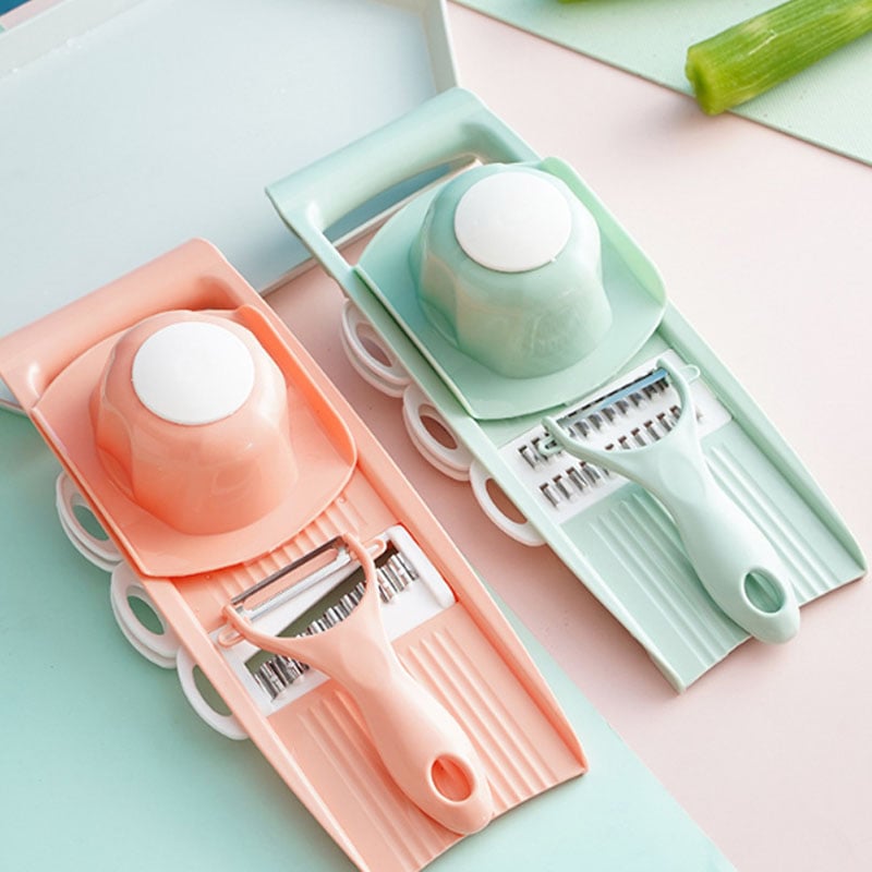 Household Vegetable Cutting Potato Slicer Shredder Multifunctional Fruit Julienne Slicer Grater