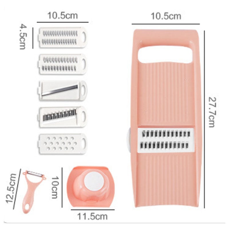 Household Vegetable Cutting Potato Slicer Shredder Multifunctional Fruit Julienne Slicer Grater
