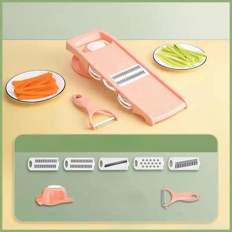Household Vegetable Cutting Potato Slicer Shredder Multifunctional Fruit Julienne Slicer Grater