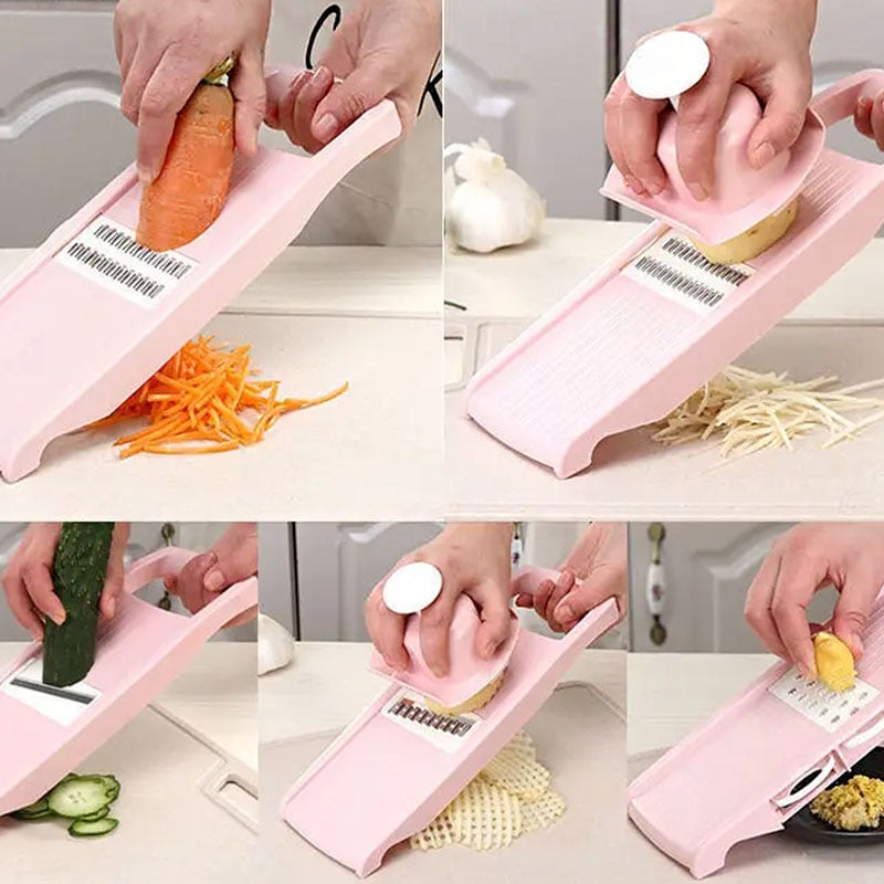 Household Vegetable Cutting Potato Slicer Shredder Multifunctional Fruit Julienne Slicer Grater