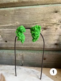 Image 2 of Sugar Spinach Earrings