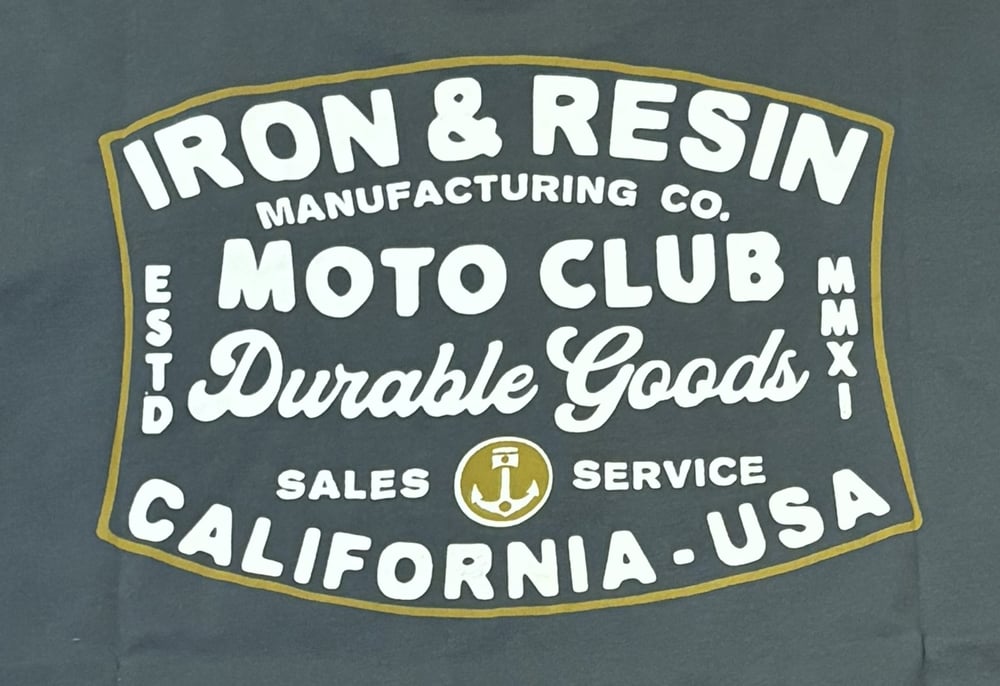 Image of Moto Club T-Shirt by Iron&Resin
