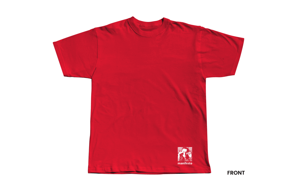 BRECHT T-SHIRT, RED/WHITE