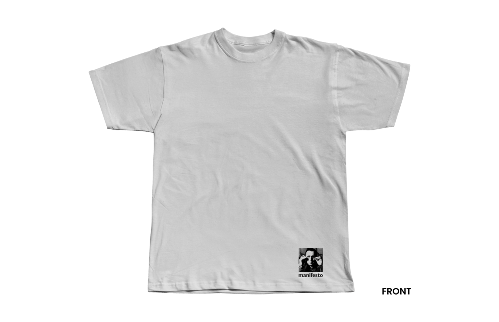 BRECHT T-SHIRT, WHITE/BLACK