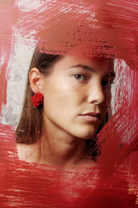 Image 1 of Sugar Red Earrings 