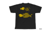 BITE BACK T-SHIRT, BLACK/YELLOW