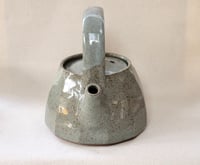 Image 2 of Faceted over-handle teapot