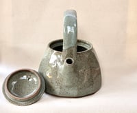 Image 4 of Faceted over-handle teapot