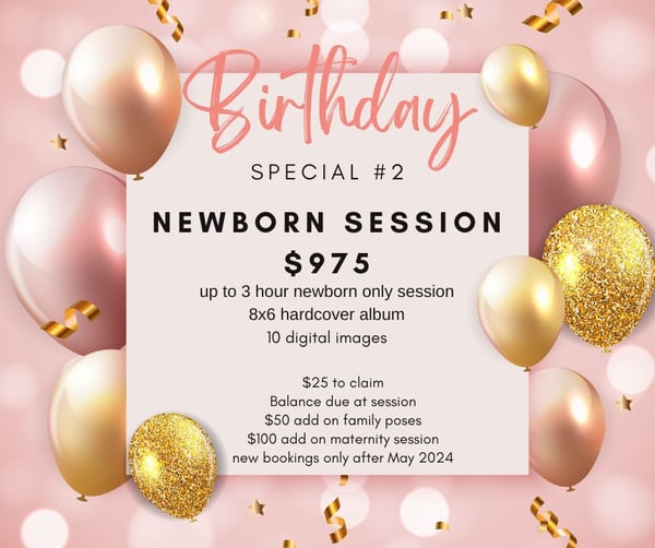 Image of Newborn Birthday Special 2024