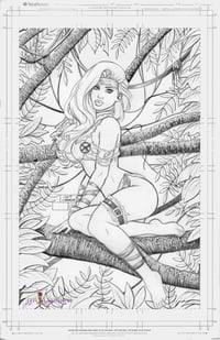 Savage Land Rogue Original Art