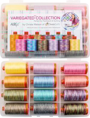 Christa Watson Aurifil Thread Kit: Neutrals, Colors, or Variegated