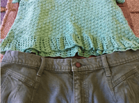 Image 4 of Lace boho crochet blouse/ n7