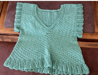 Image 8 of Lace boho crochet blouse/ n7