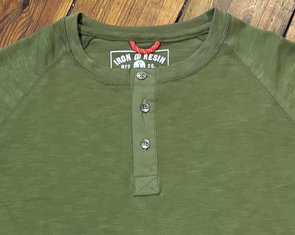 Image of Topock Henley green by Iron&Resin