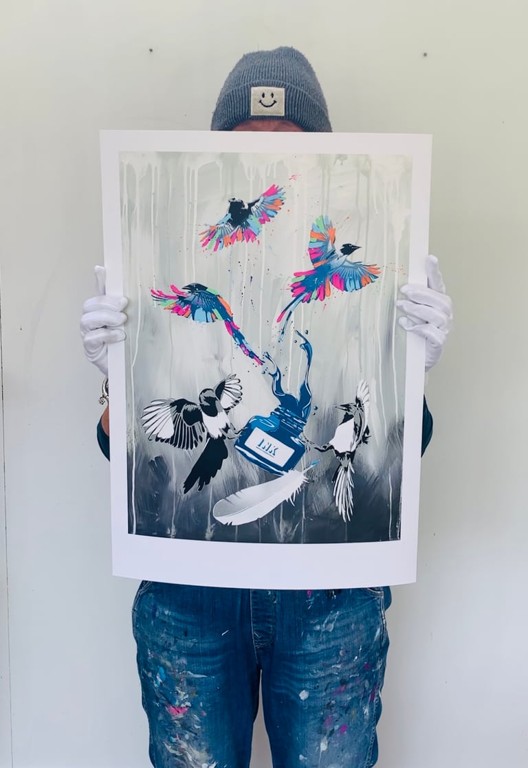 GIVING A VOICE  Limited Edition A2 Prints /25 